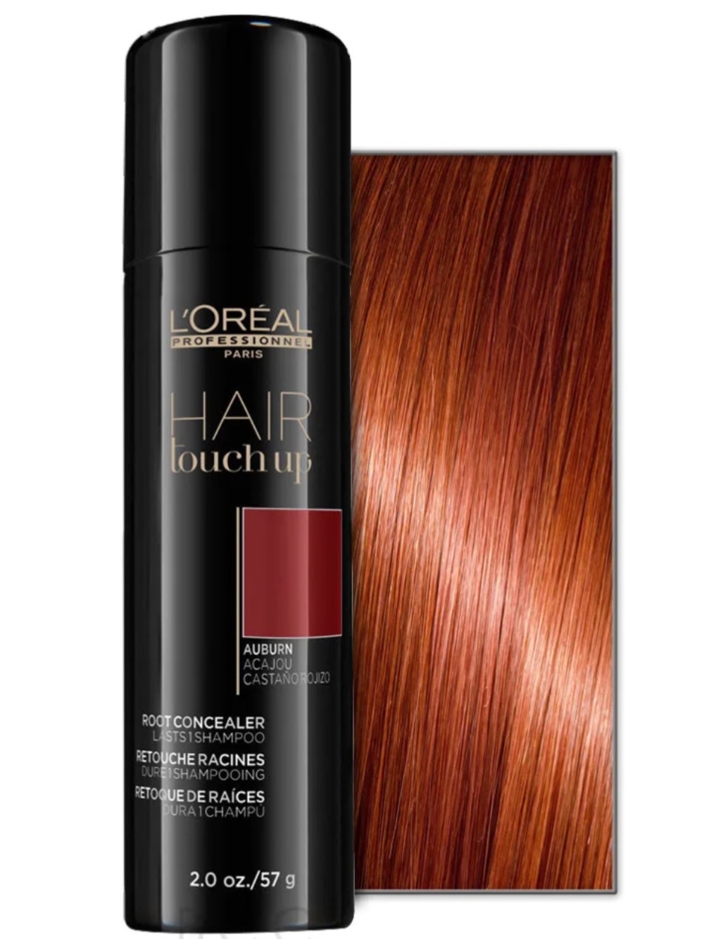 L’Oreal Professional Hair Touch-Up Root Concealer Spray- Auburn